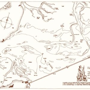 Historische Zeekaart Waddenzee Wieringen